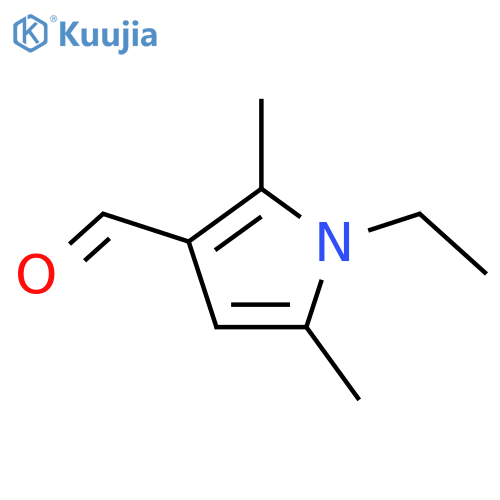 1-ETHYL-2,5-DIMETHYL-1H-PYRROLE-3-CARBALDEHYDE structure