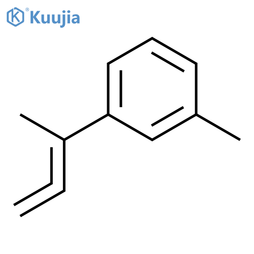 Benzene, 1-methyl-3-(1-methyl-1,2-propadien-1-yl)- structure
