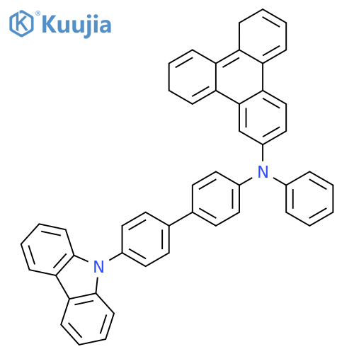 2-Triphenylenamine, N-[4'-(9H-carbazol-9-yl)[1,1'-biphenyl]-4-yl]-N-phenyl- structure