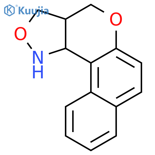 1,3a,4,11c-Tetrahydro-3H-benzo5,6chromeno4,3-cisoxazole structure