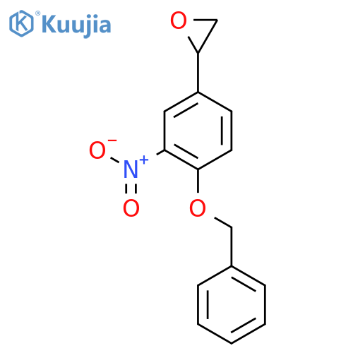 (R)-2-(4-(Benzyloxy)-3-nitrophenyl)oxirane structure