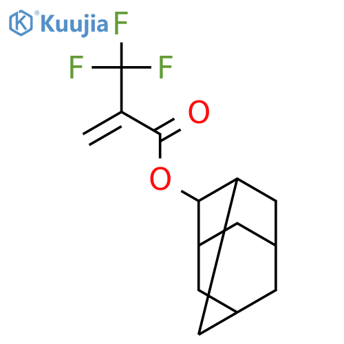 2-Propenoic acid, 2-(trifluoromethyl)-, tricyclo[3.3.1.13,7]dec-2-yl ester structure