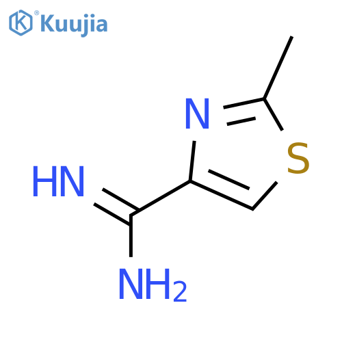 2-methyl-1,3-thiazole-4-carboximidamide structure