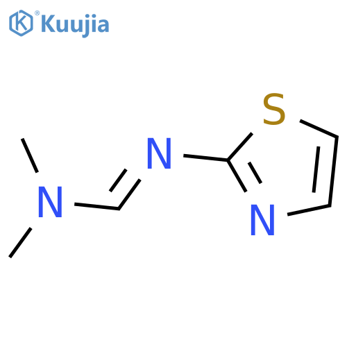 N,N-Dimethyl-N'-(thiazol-2-yl)formimidamide structure