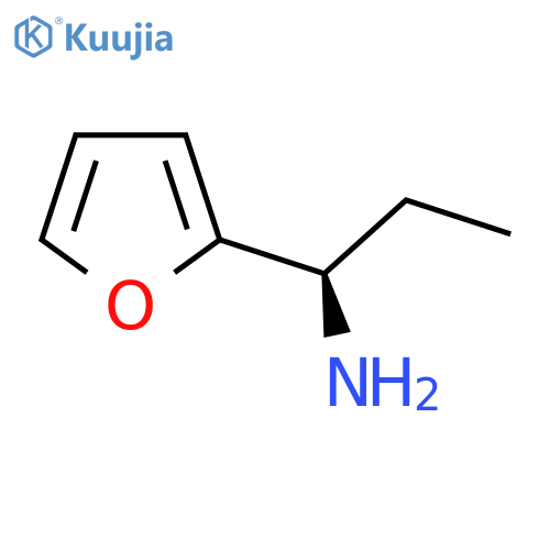 (aR)-a-ethyl-2-Furanmethanamine structure