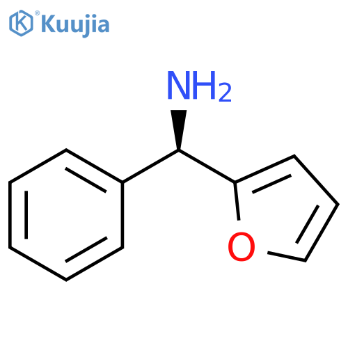2-Furanmethanamine, α-phenyl-, (αR)- structure