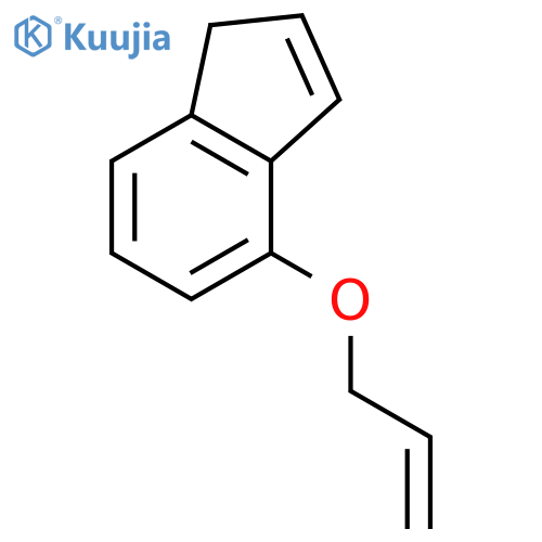 1H-Indene, 4-(2-propenyloxy)- structure