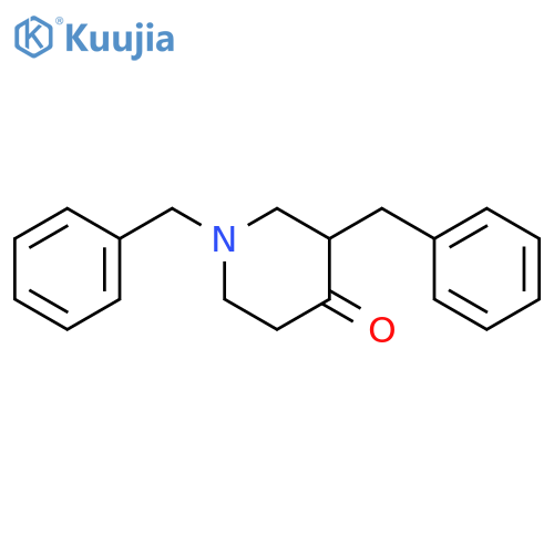 1,3-Dibenzylpiperidin-4-one structure