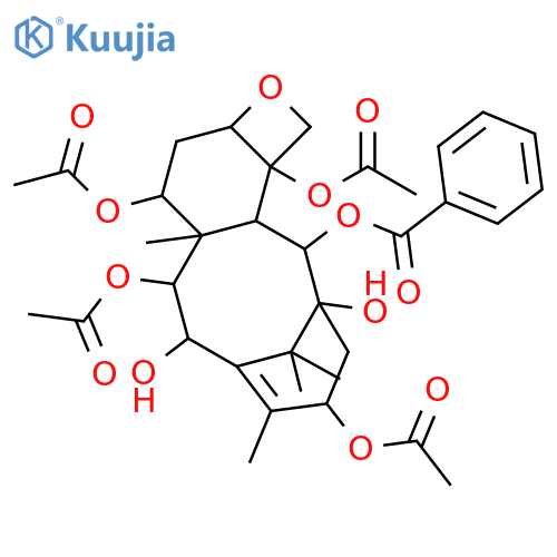 5,20-Epoxy-11-taxene-1,2,4,7,9,10,13-heptol; (1β,2α,4α,5β,7β,9α,10β,13α)-form, 2-Benzoyl, 4,7,9,13-tetra-Ac structure