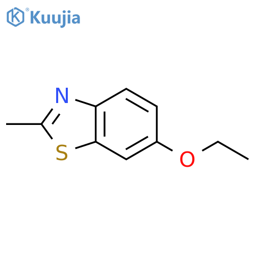 6-ethoxy-2-methyl-1,3-benzothiazole structure