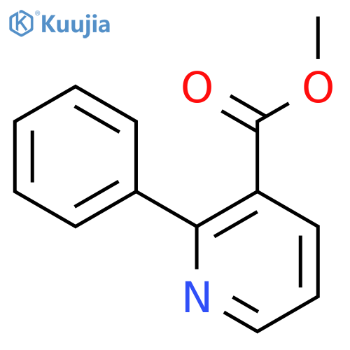 2-Phenyl-nicotinic acid methylester structure