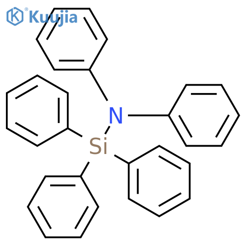 N-phenyl-n-triphenylsilylaniline structure