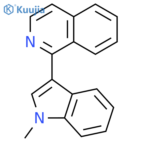 1-(1-Methyl-1H-indol-3-yl)isoquinoline structure
