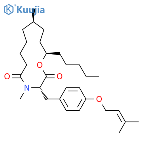 (-)Melearoride A structure
