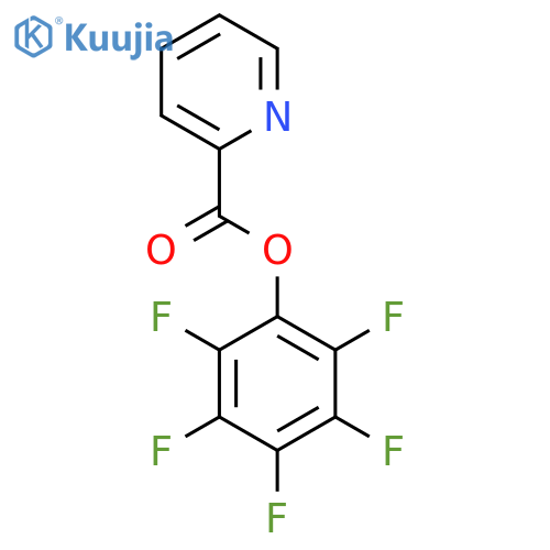 Pentafluorophenyl Pyridine-2-carboxylate structure
