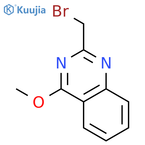 Quinazoline, 2-(bromomethyl)-4-methoxy- structure