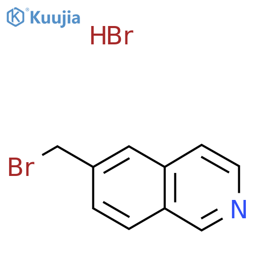 6-(Bromomethyl)isoquinoline hydrobromide structure