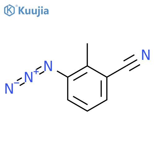 3-Azido-2-methylbenzonitrile structure