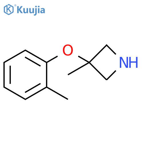 3-methyl-3-(2-methylphenoxy)azetidine structure