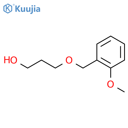 1-Propanol,3-[(2-methoxyphenyl)methoxy]- structure