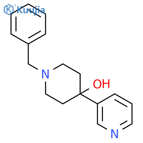 1-Benzyl-4-(Pyridin-3-Yl)Piperidin-4-Ol structure