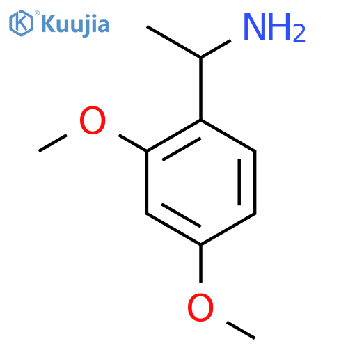 1-(2,4-Dimethoxyphenyl)ethanamine structure