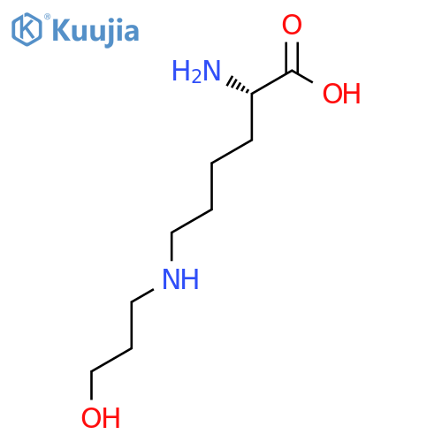N6-(3-Hydroxypropyl)-L-lysine structure