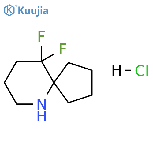 10,10-difluoro-6-azaspiro4.5decane hydrochloride structure