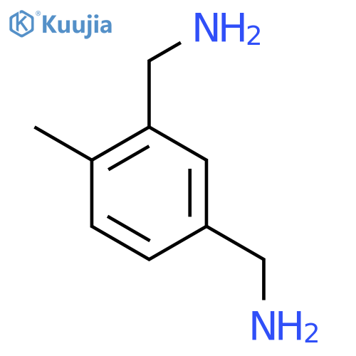 3-(aminomethyl)-4-methylphenylmethanamine structure