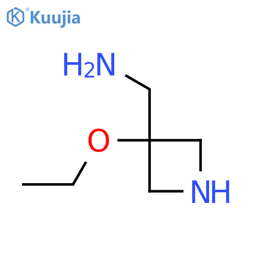 (3-ethoxyazetidin-3-yl)methanamine structure