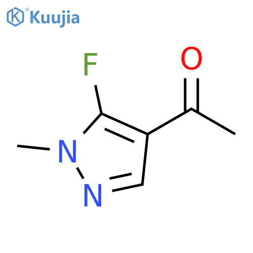 1-(5-fluoro-1-methyl-1H-pyrazol-4-yl)ethan-1-one structure