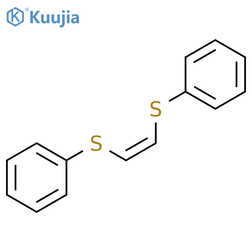 Benzene, 1,1'-[1,2-ethenediylbis(thio)]bis-, (Z)- structure