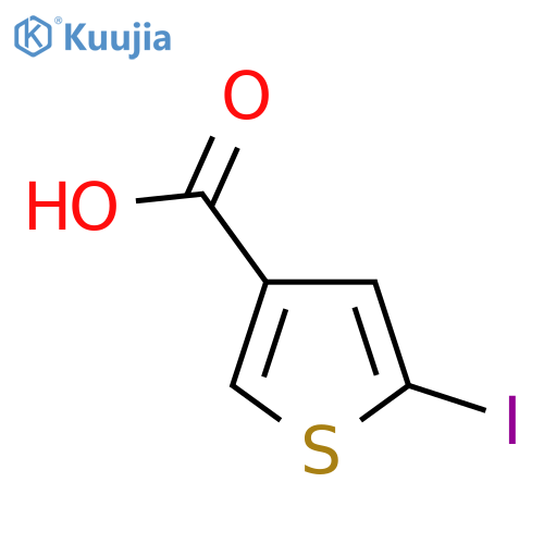 5-Iodothiophene-3-carboxylic acid structure
