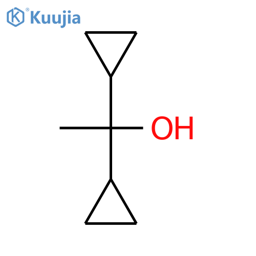 1,1-Dicyclopropyl-ethanol structure