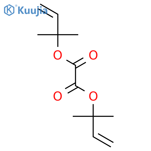 Ethanedioic acid, bis(1,1-dimethyl-2-propenyl) ester structure