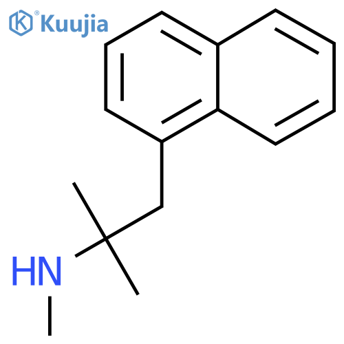 methyl2-methyl-1-(naphthalen-1-yl)propan-2-ylamine structure
