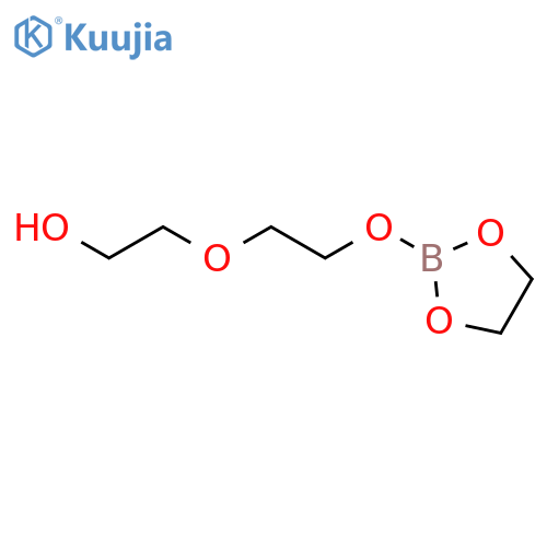 2-{2-[(1,3,2-Dioxaborolan-2-yl)oxy]ethoxy}ethan-1-ol structure