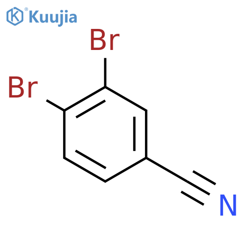 3,4-dibromobenzonitrile structure