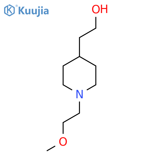 2-(1-(2-Methoxyethyl)piperidin-4-yl)ethan-1-ol structure