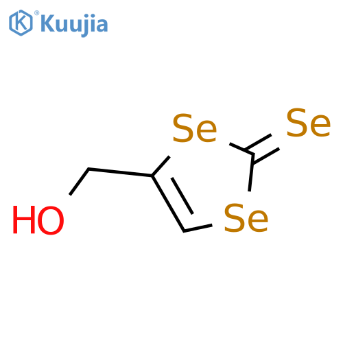 1,3-Diselenole-2-selone, 4-(hydroxymethyl)- structure