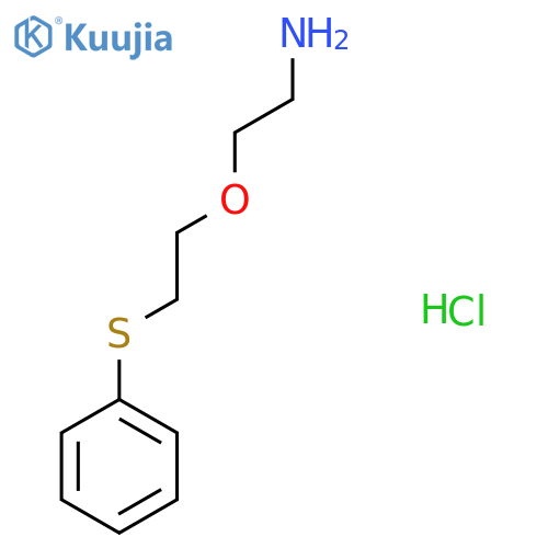 2-(2-(Phenylthio)ethoxy)ethan-1-amine hydrochloride structure