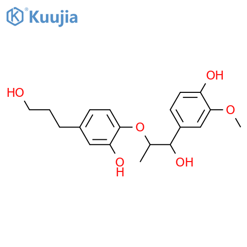 4,8'-Oxylignan-3,3',4',7',9-pentol; (7'S,8'R)-form, 3'-Me ether structure