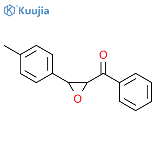 Methanone, [(2R,3S)-3-(4-methylphenyl)oxiranyl]phenyl- structure