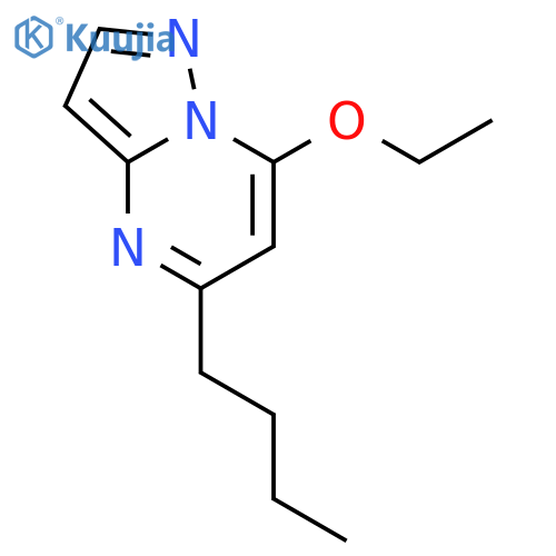 Pyrazolo[1,5-a]pyrimidine,5-butyl-7-ethoxy- structure