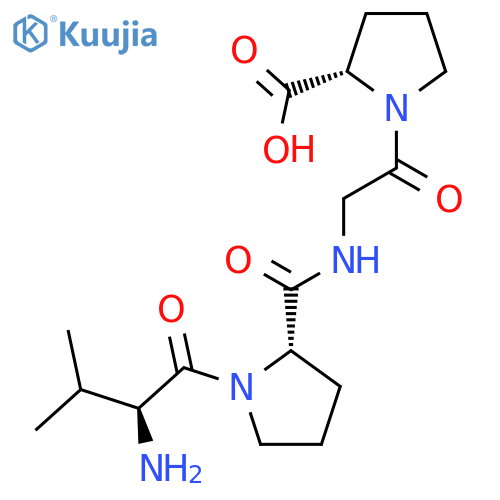 L-Proline, L-valyl-L-prolylglycyl- structure