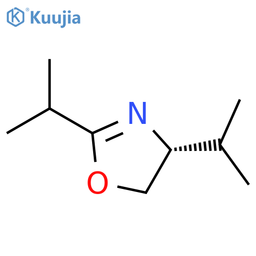 Oxazole,4,5-dihydro-2,4-bis(1-methylethyl)-, (4R)- structure