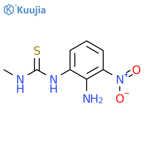 Thiourea, N-(2-amino-3-nitrophenyl)-N'-methyl- structure