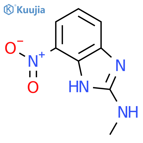 1H-Benzimidazol-2-amine,N-methyl-7-nitro- structure