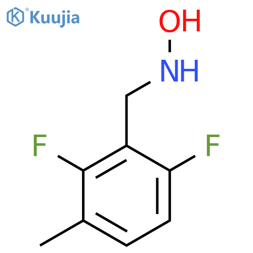 N-(2,6-difluoro-3-methylphenyl)methylhydroxylamine structure