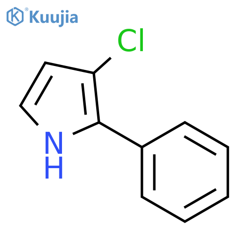1H-Pyrrole, 3-chloro-2-phenyl- structure